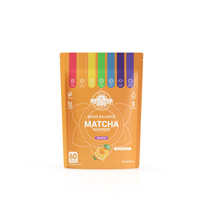 Matcha Gummies 60 st Apelsin